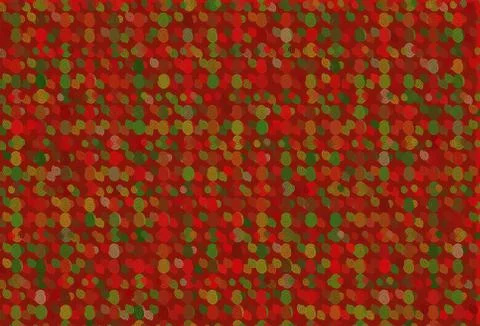 Light Green, Red vector pattern with bubble shapes. Stock Illustration