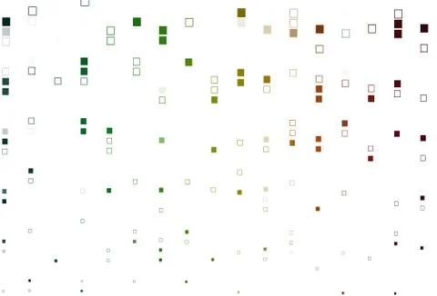 Light Green, Red vector pattern with crystals, rectangles. Stock Illustration