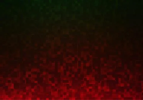 Light Green, Red vector pattern in square style. 스톡 일러스트