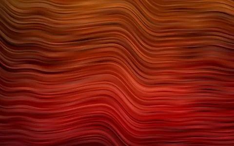 Light Green, Red vector pattern with liquid shapes. Stock Illustration