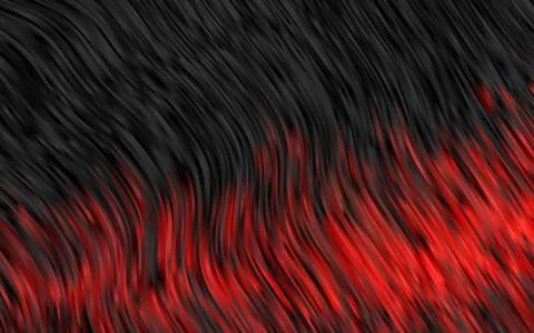 Light Green, Red vector pattern with curved circles. Stock Illustration