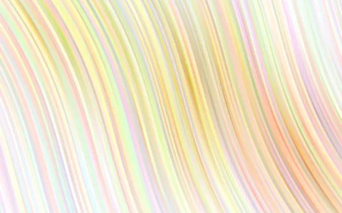 Light Green, Red vector pattern with curved circles. Stock Illustration