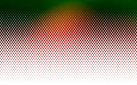 Light Green, Red vector pattern in square style. Illustrazione stock