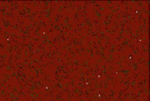 Light Green, Red vector pattern with spheres. Stock Illustration