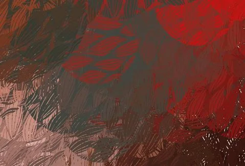 Light Green, Red vector pattern with random forms. 库存插图