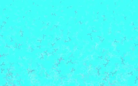 Light Green, Red vector pattern with artificial intelligence network. Stock Illustration