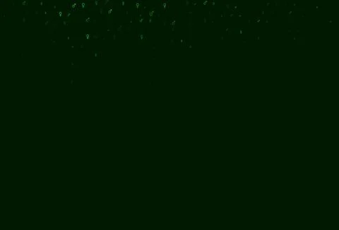 Light green, red vector pattern with gender elements. Illustrazione stock