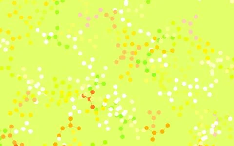 Light Green, Red vector pattern with artificial intelligence network. Stock Illustration
