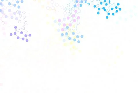 Light Green, Red vector pattern with artificial intelligence network. 스톡 일러스트