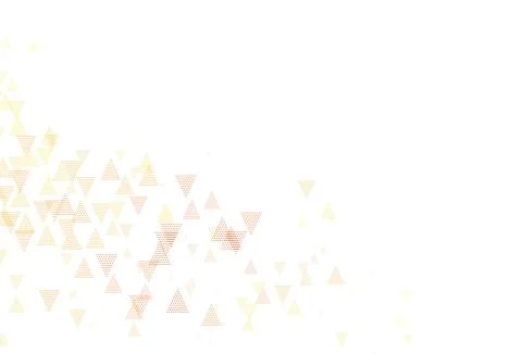 Light Green, Red vector pattern with polygonal style with circles. Stock Illustration