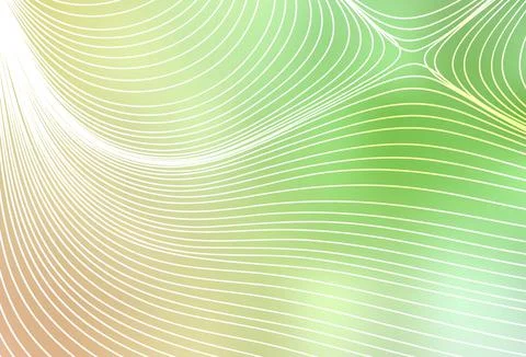 Light Green, Red vector pattern with sharp lines. 스톡 일러스트