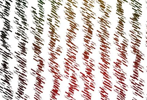 Light Green, Red vector pattern with narrow lines. Stockillustratie