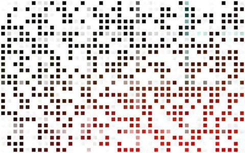 Light Green, Red vector seamless texture in rectangular style. Stock Illustration