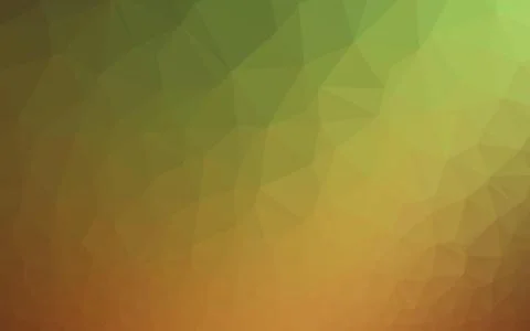 Light Green, Red vector shining triangular background. 스톡 일러스트