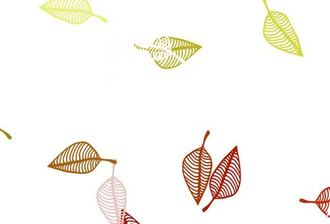 Light Green, Red vector sketch pattern. Stock Illustration