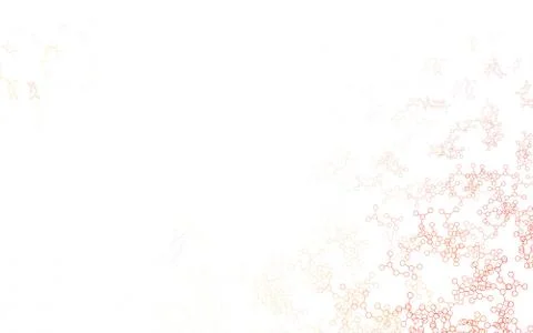 Light Green, Red vector template with artificial intelligence structure. Stock Illustration