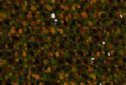 Light Green, Red vector template with liquid shapes. Stock Illustration