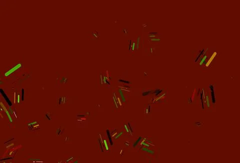 Light Green, Red vector template with repeated sticks. Stock-Illustration