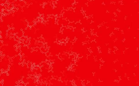 Light Green, Red vector template with artificial intelligence structure. Stock Illustration