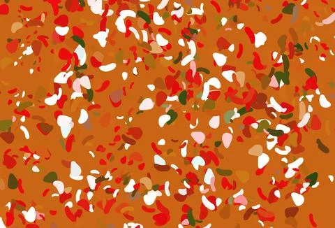 Light green, red vector template with memphis shapes. Stock-Illustration