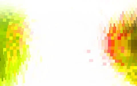 Light Green, Red vector template with rhombus. 스톡 일러스트