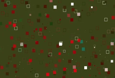 Light Green, Red vector texture with rectangular style. Stockillustratie