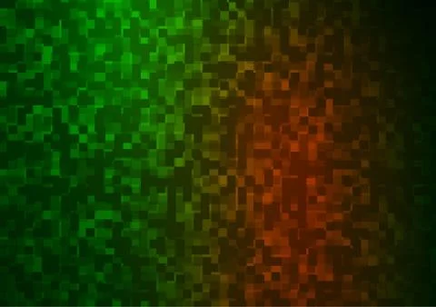 Light Green, Red vector texture in rectangular style. Stock Illustration