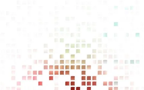 Light Green, Red vector texture in rectangular style. Stock Illustration