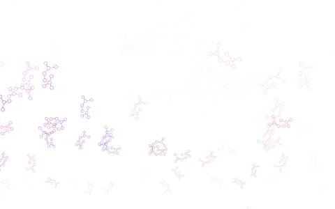 Light Green, Red vector texture with artificial intelligence concept. Illustrazione stock