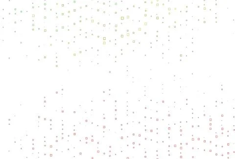 Light Green, Red vector texture with rectangular style. Stock Illustration