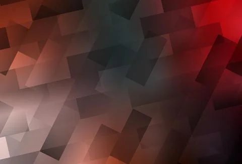 Light Green, Red vector texture in rectangular style. Stock Illustration