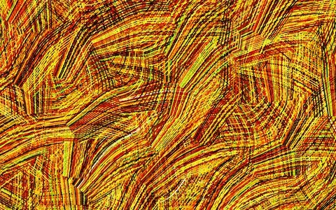 Light Green, Red vector texture with curved lines. Stock Illustration