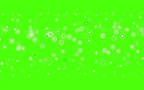 Light Green, Red vector texture with disks. Stock Illustration