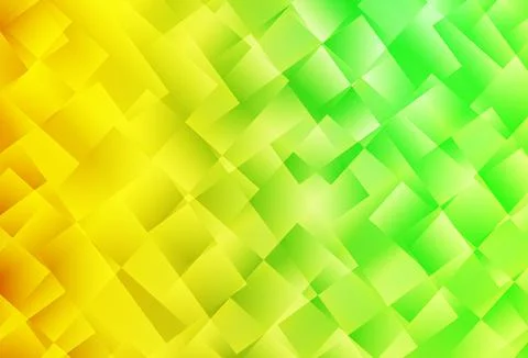 Light Green, Red vector triangle mosaic template. 스톡 일러스트