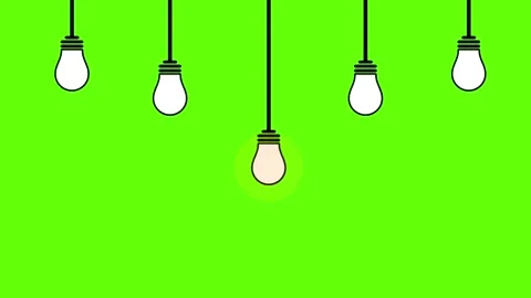 Light Green screen Video stock 294534032