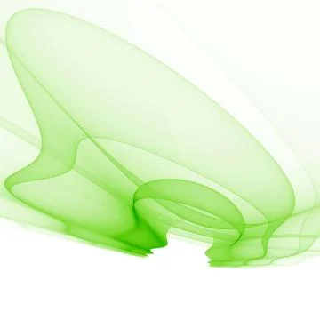 Light green shape Stock Illustration