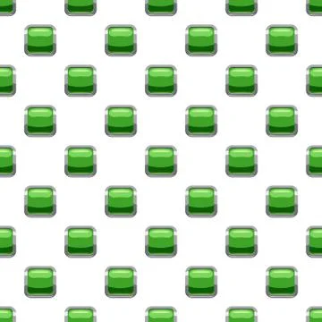 Light green square button pattern Stock Illustration