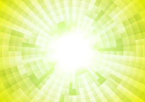 Light green tech vector geometric background Illustrazione stock
