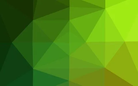 Light Green vector abstract mosaic pattern. Stock Illustration