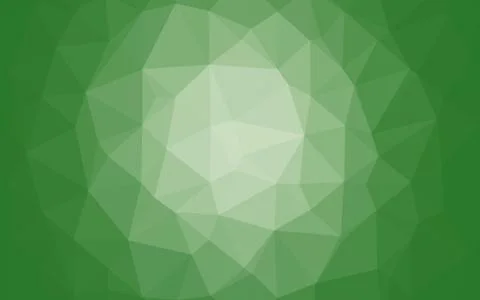 Light Green vector abstract mosaic pattern. Stock Illustration