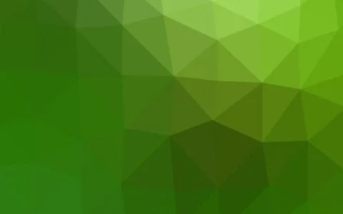 Light Green vector abstract mosaic pattern. 스톡 일러스트
