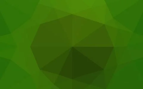 Light Green vector abstract mosaic background. Stock Illustration