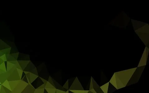 Light Green vector abstract mosaic background. Stock Illustration