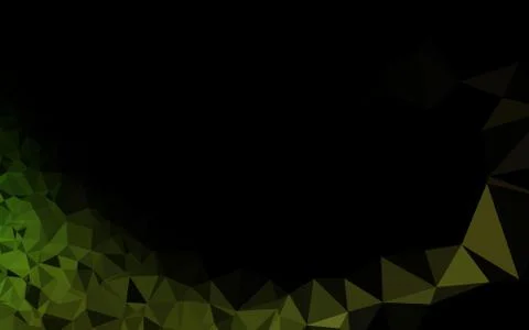 Light Green vector abstract mosaic background. Stock Illustration
