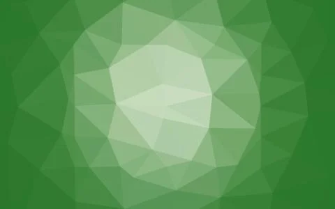 Light Green vector abstract mosaic pattern. Stock Illustration