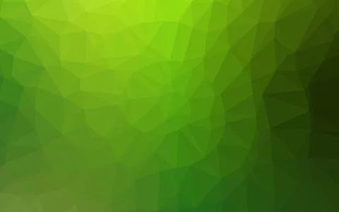 Light Green vector abstract mosaic pattern. 스톡 일러스트