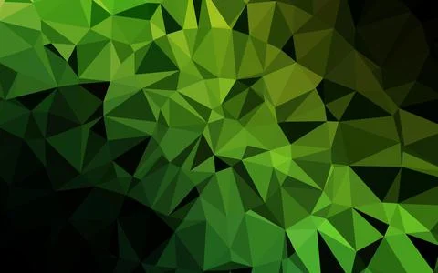 Light Green vector abstract mosaic pattern. イラスト素材