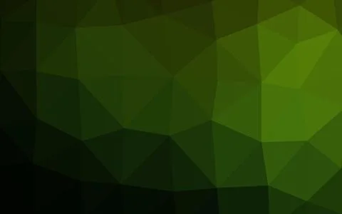 Light Green vector abstract mosaic background. 스톡 일러스트