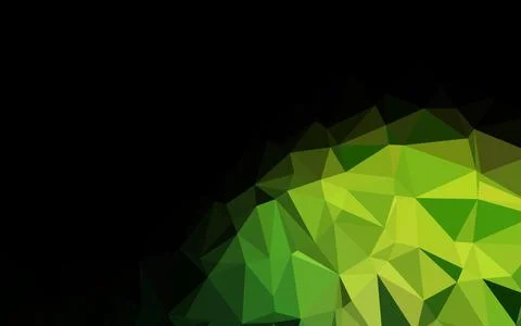 Light Green vector abstract mosaic background. Stock Illustration