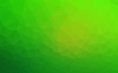 Light Green vector abstract polygonal texture. Stock Illustration